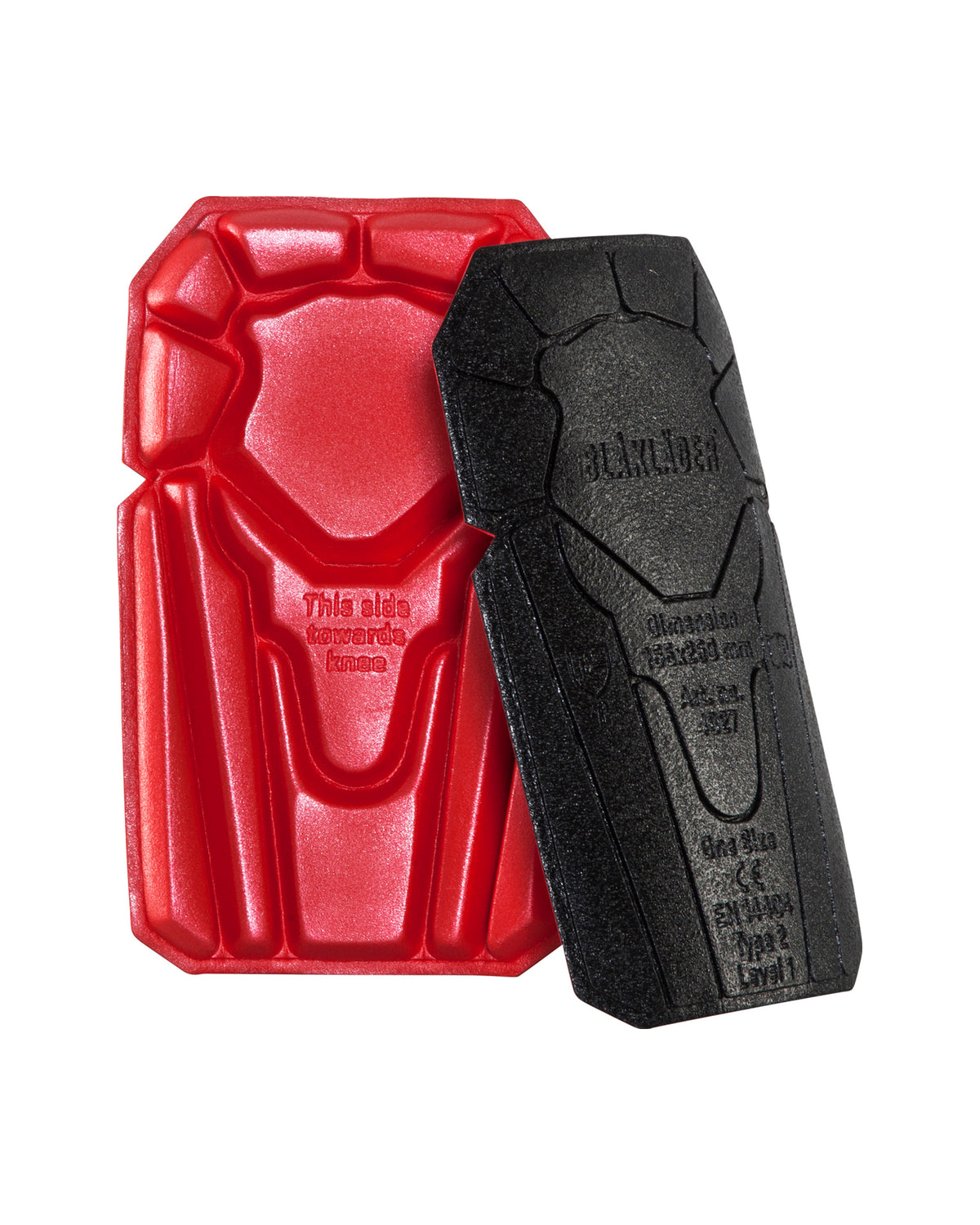 Puncture Resistant Kneepads - Black/Red