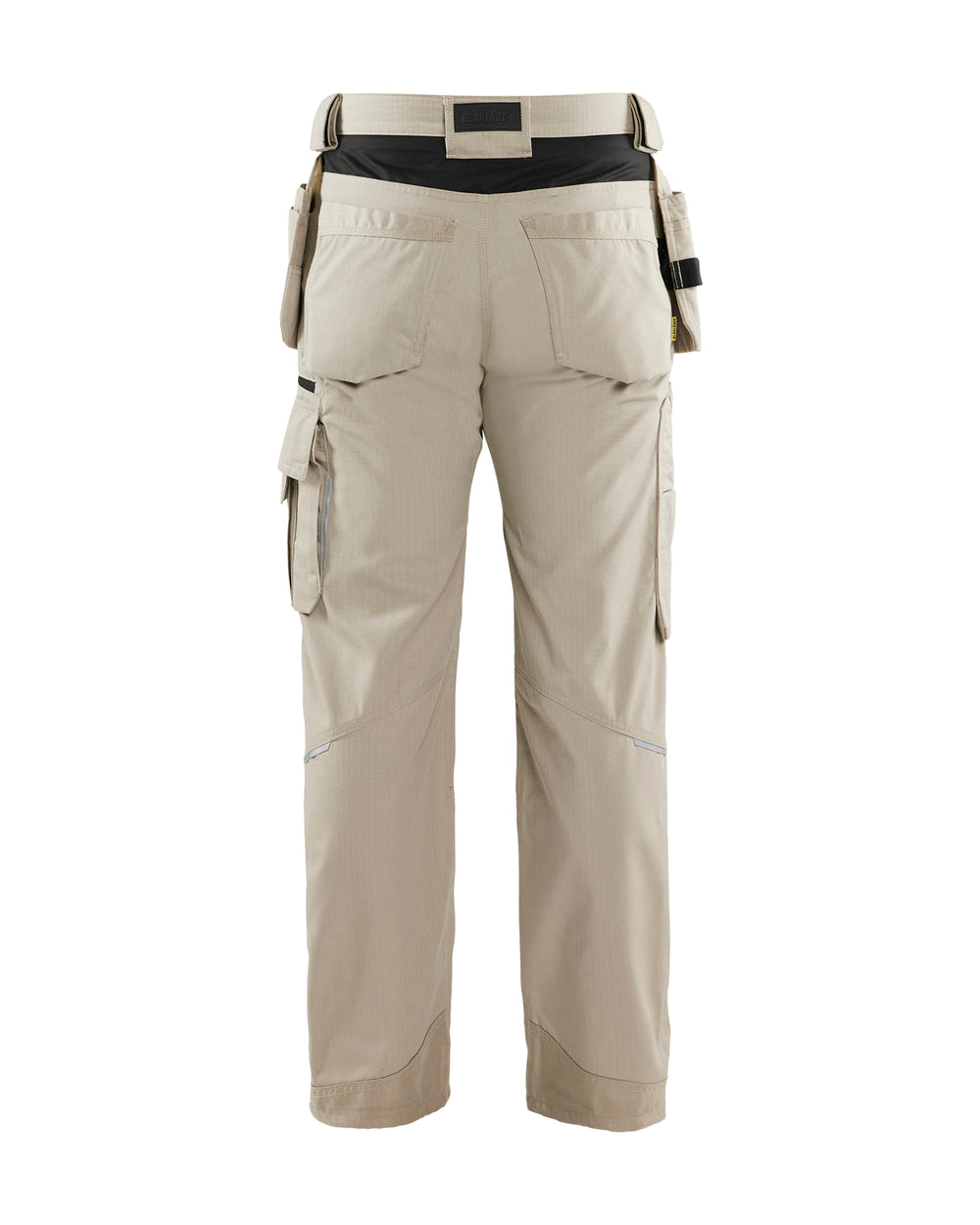 Ripstop Pants With Utility Pockets - Stone