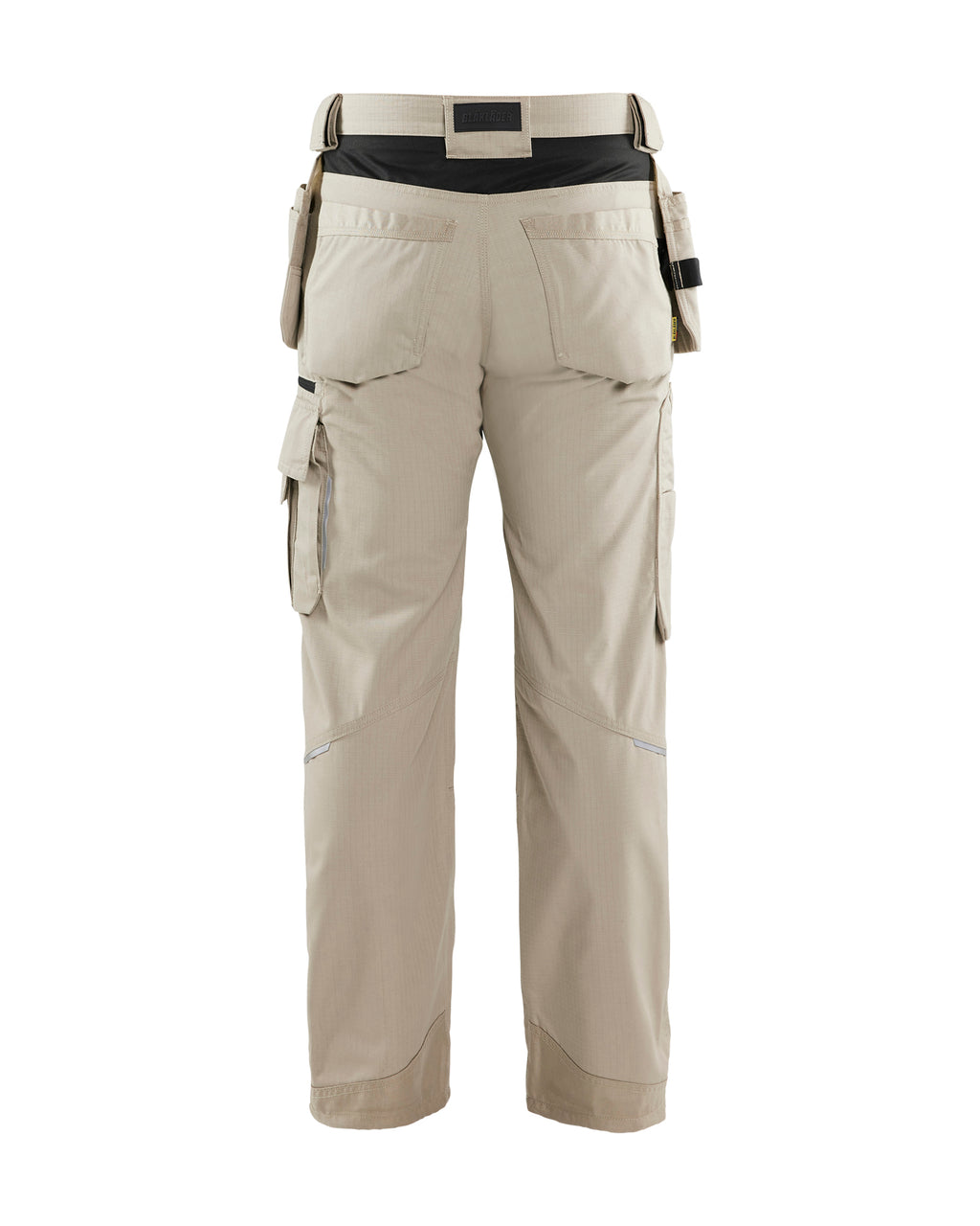 Ripstop Pants With Utility Pockets - Stone