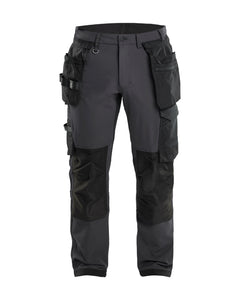 4-Way stretch Work Pants - Darkgrey/black