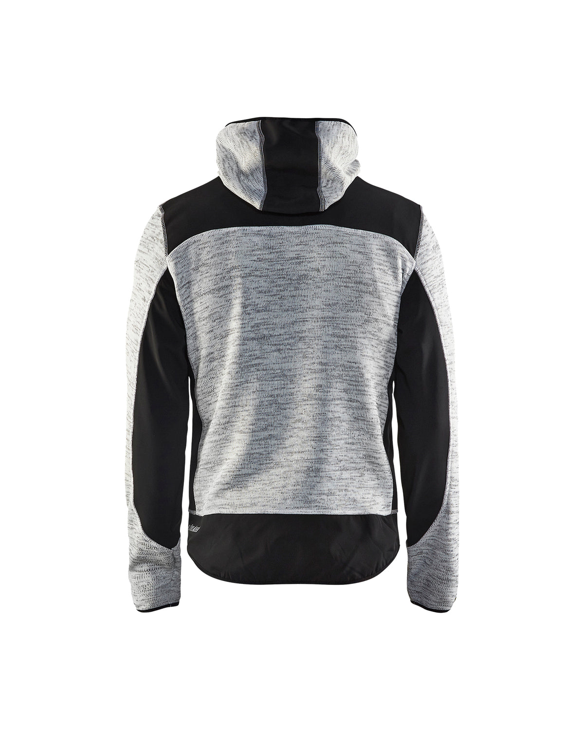 Knitted Jacket - Grey melange/Black