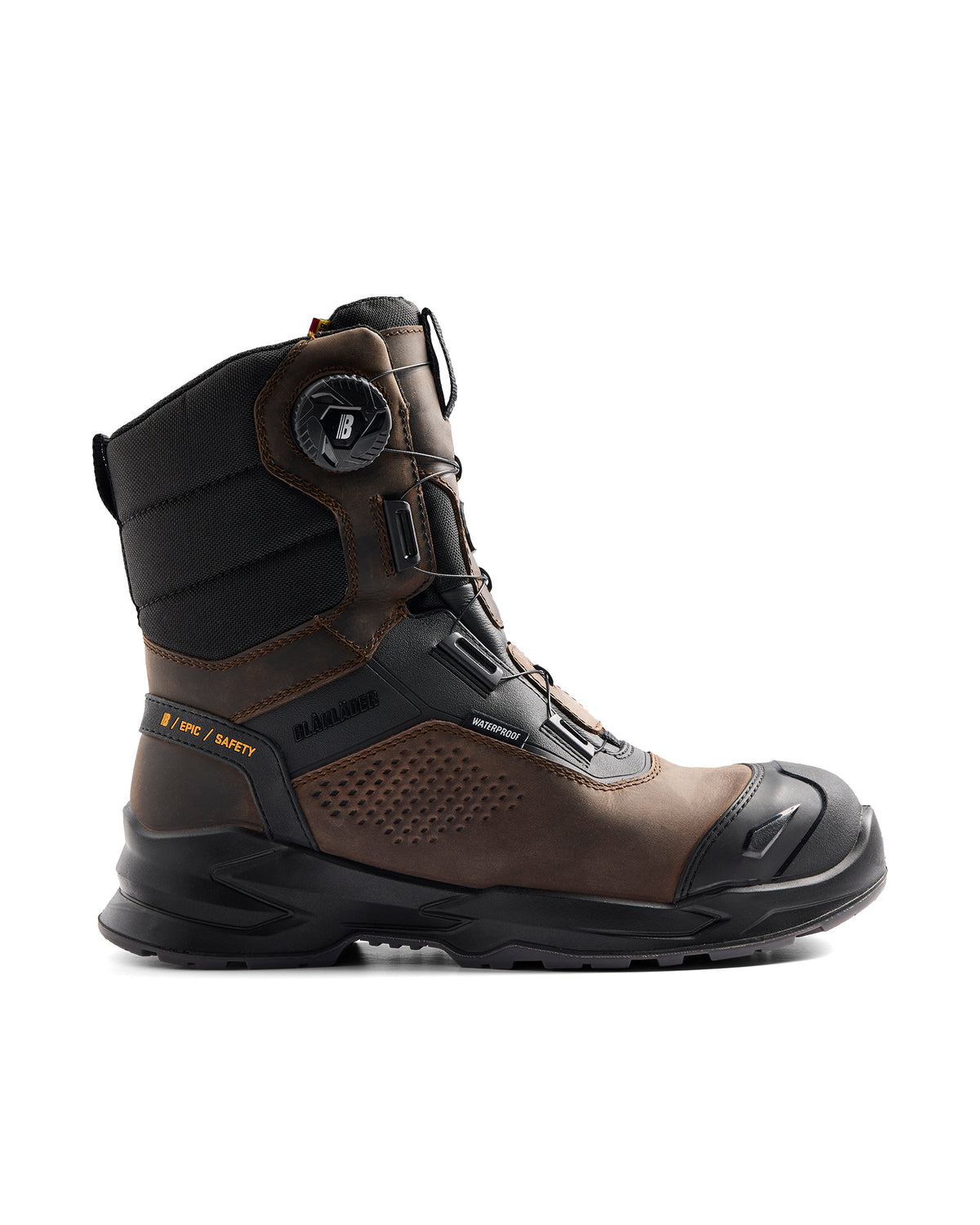 Epic 8" Freelock Safety Boot - Brown/Black