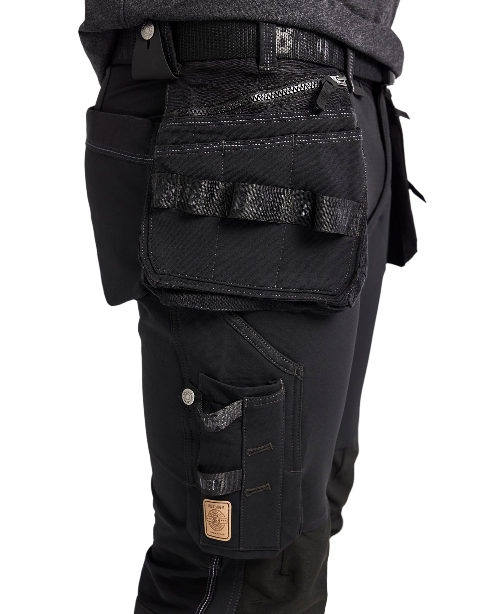 Craftsman trousers 4-way stretch X1900 - Black