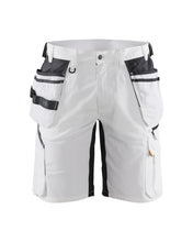 Blanc/Gris foncé
