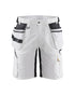 Ripstop Shorts - With Utility Pockets - White/Dark grey