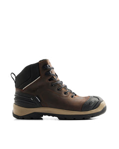 Elite 6" Safety Boot - Brown/Black