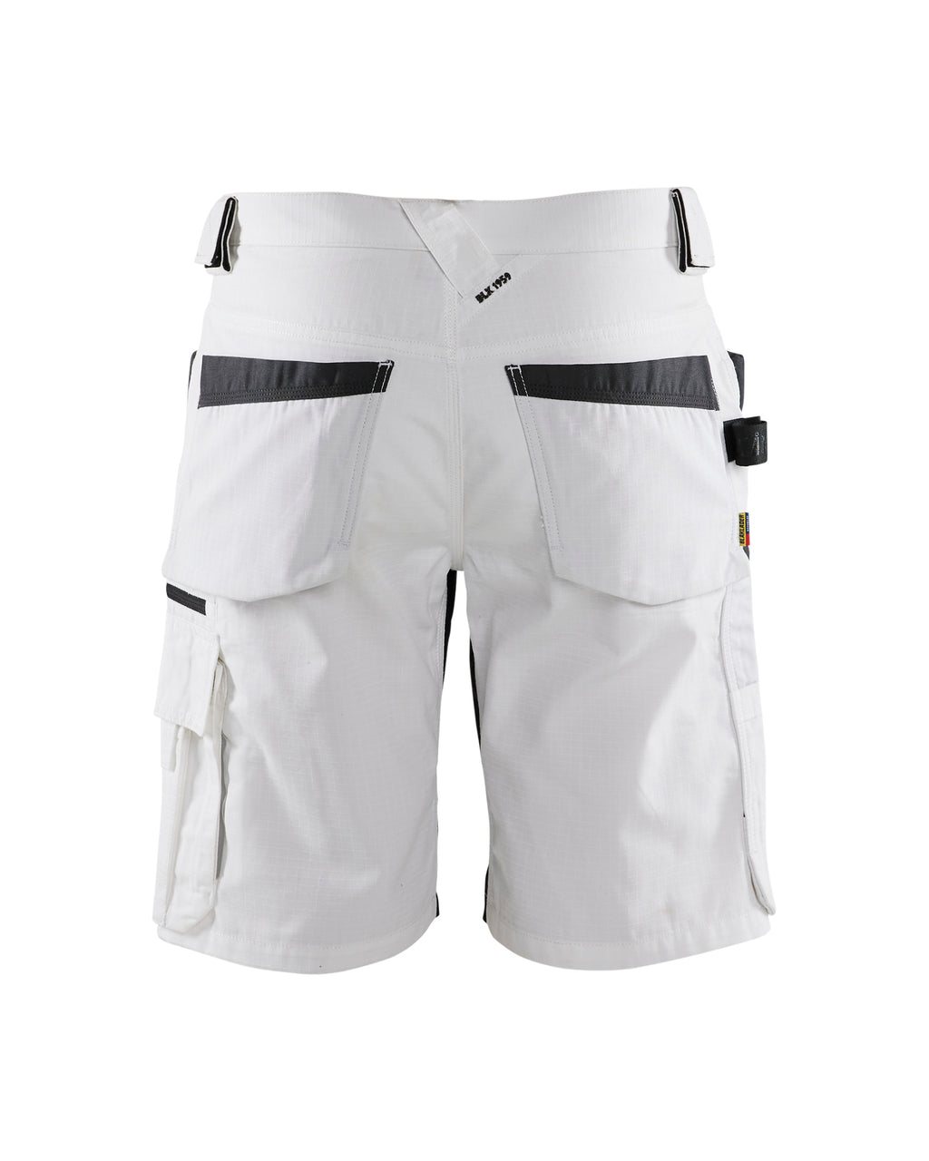 Ripstop Shorts - White/Dark grey