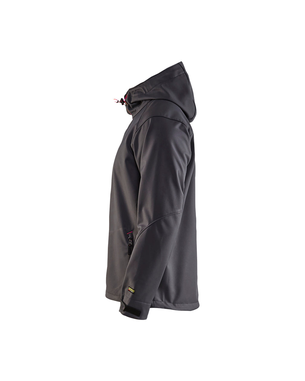 Pro Softshell Jacket - Dark grey/red