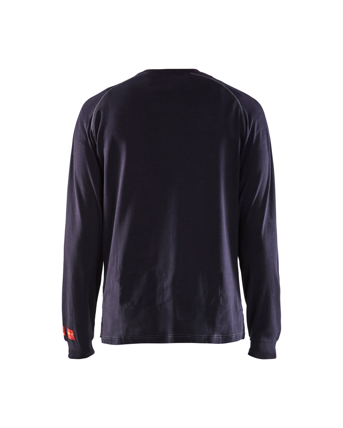 Flame Resistant Heavyweight Long Sleeve T-Shirt - Navy Blue