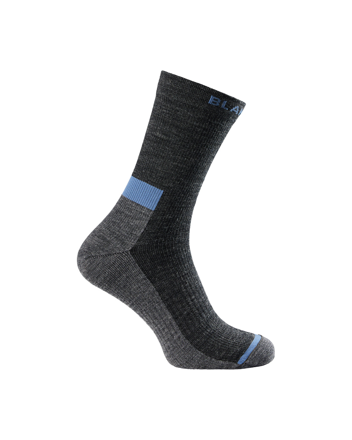 Thin Wool Socks - Black melange
