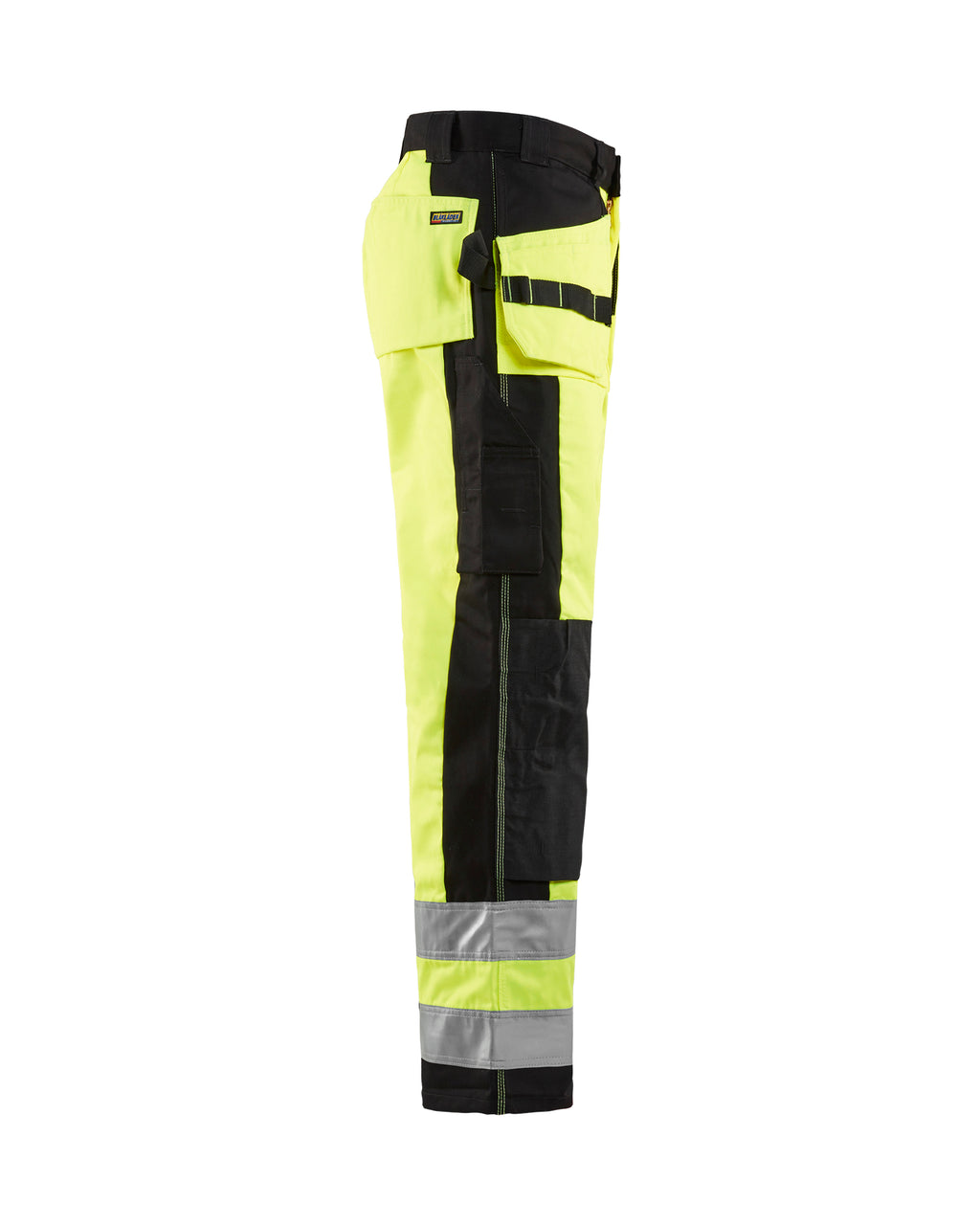 Hi-Vis Work Pants - Yellow Hi-viz/Black