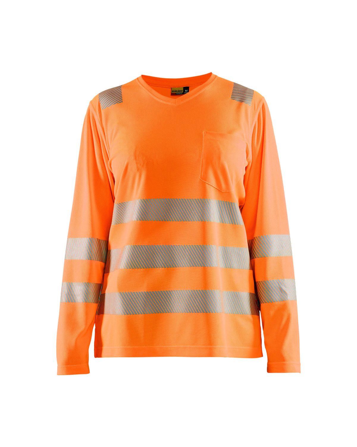 Women's Hi-Vis Long Sleeve T-shirt - Orange