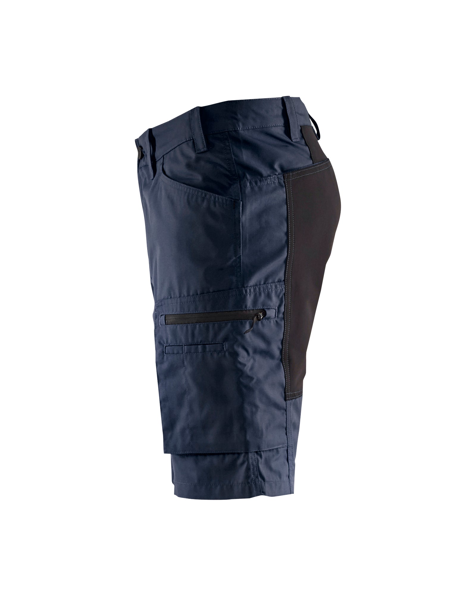 Service Shorts With Stretch - Dark navy/Black