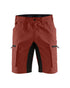 Stratus Lite Shorts - Burned Red/Black