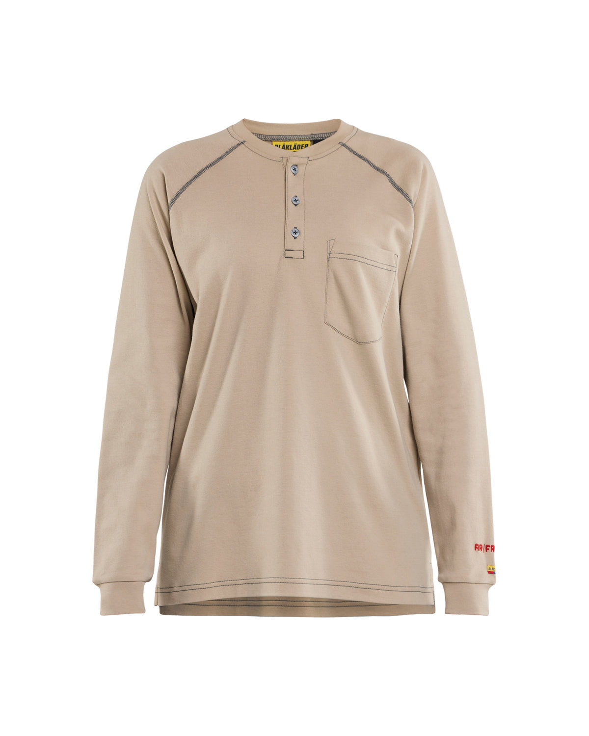 Women's Flame Resistant Henley - Stone