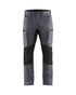 Service Pants with Stretch - Grey/Black