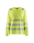 Women's Hi-Vis Long Sleeve T-shirt - Yellow