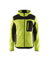 Knitted Jacket - Yellow Hi-viz/Black