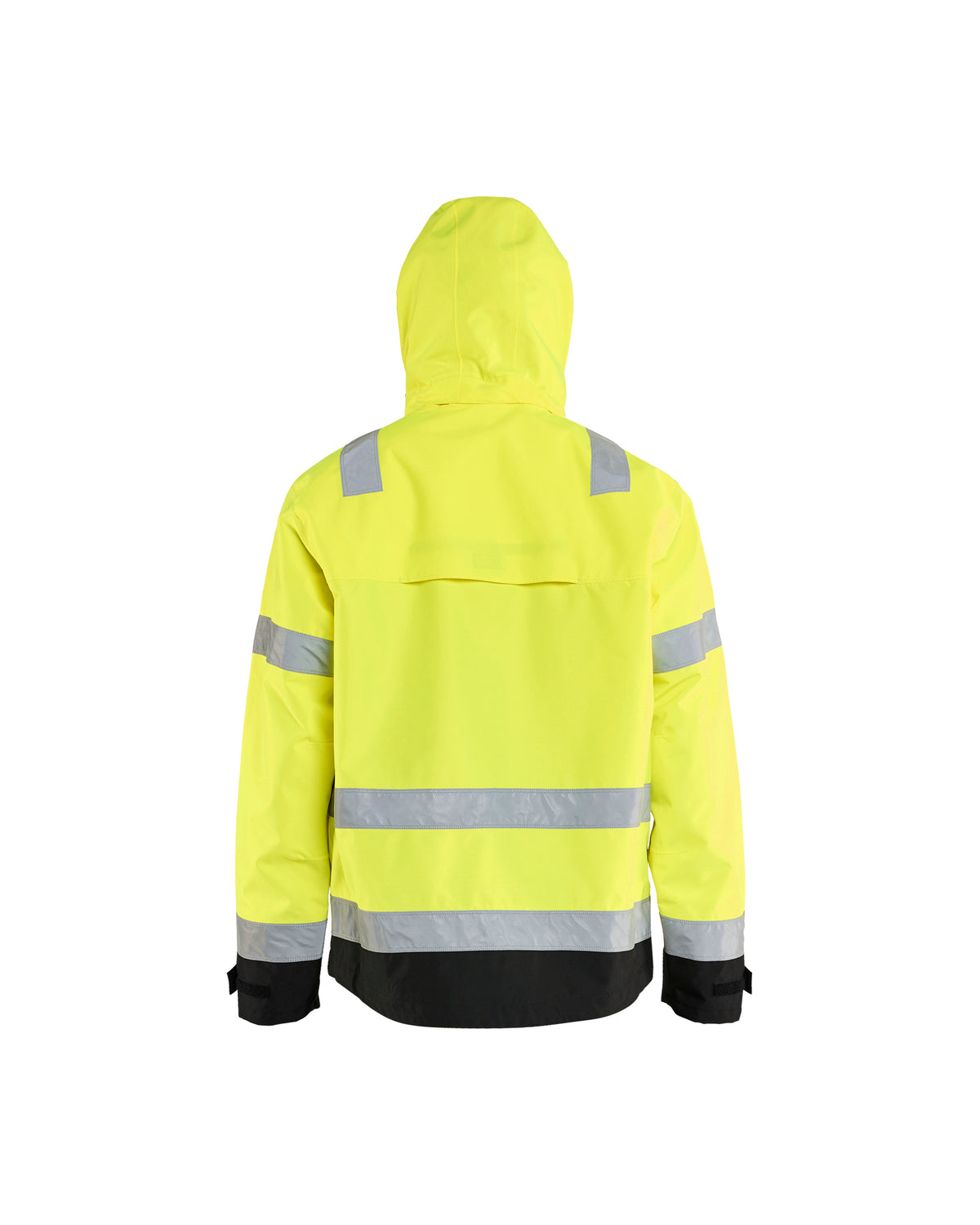 HI-VIS SHELL JACKET - Yellow Hi-viz/Black