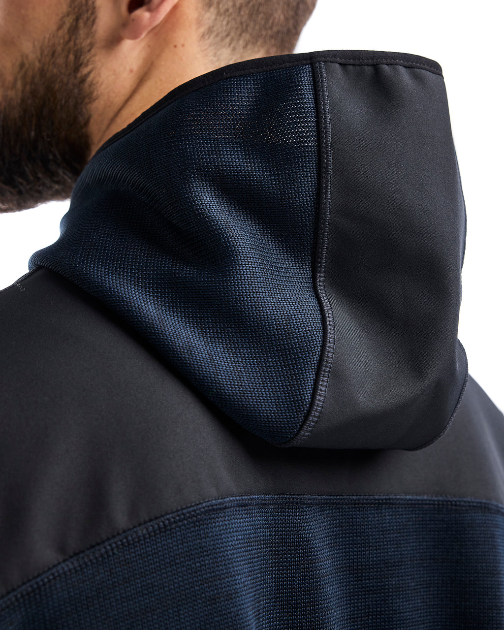 Knitted Jacket - Dark navy/Green