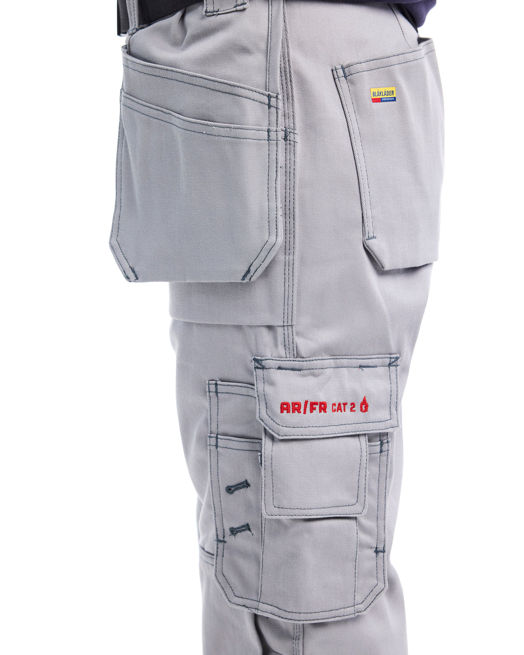 Women's FR Pant With Utility Pockets - Light grey