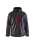 Kalispell Softshell Jacket - Dark grey/red