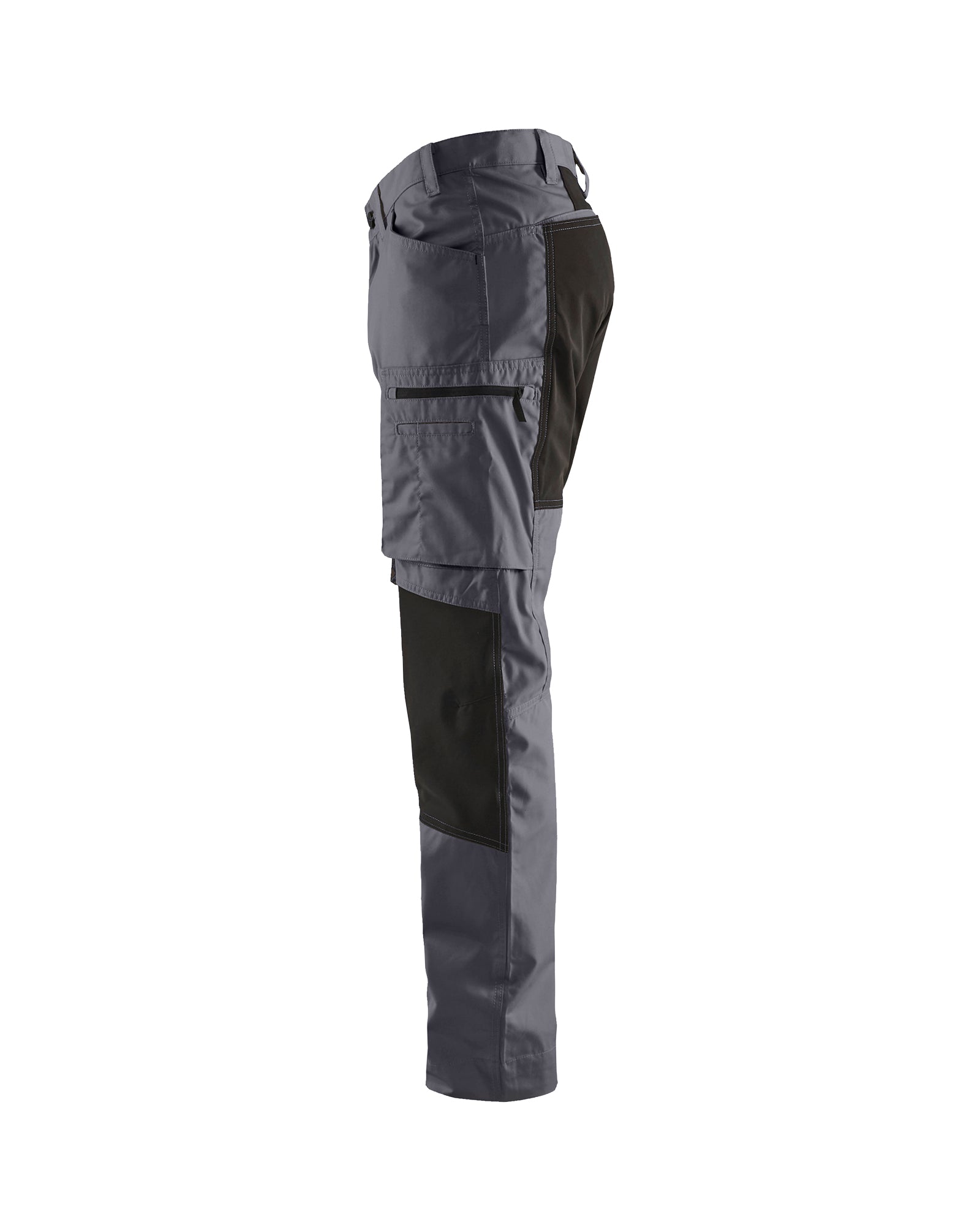 Service Pants with Stretch - Grey/Black