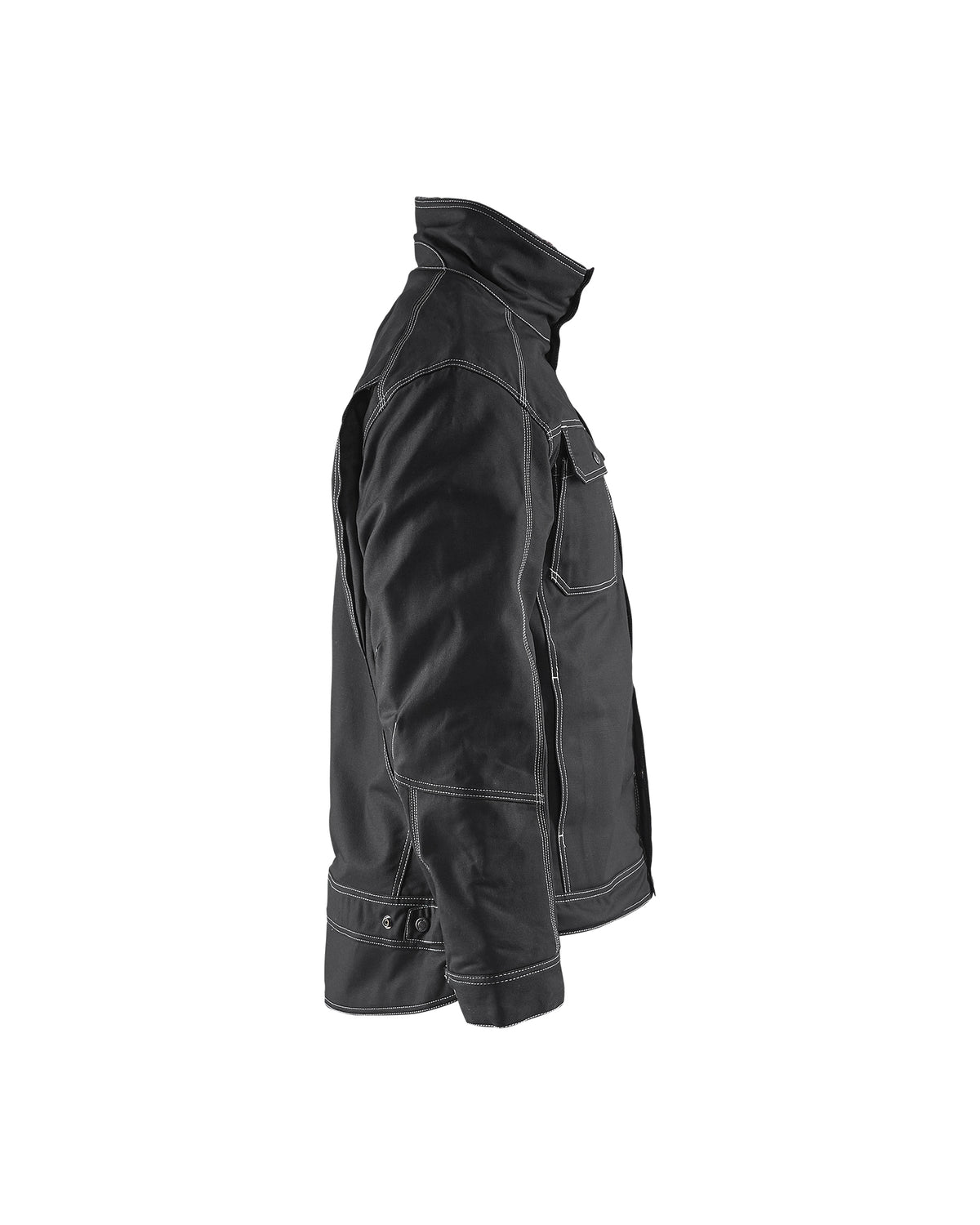 Flint Pile Lined Bomber Jacket - Black