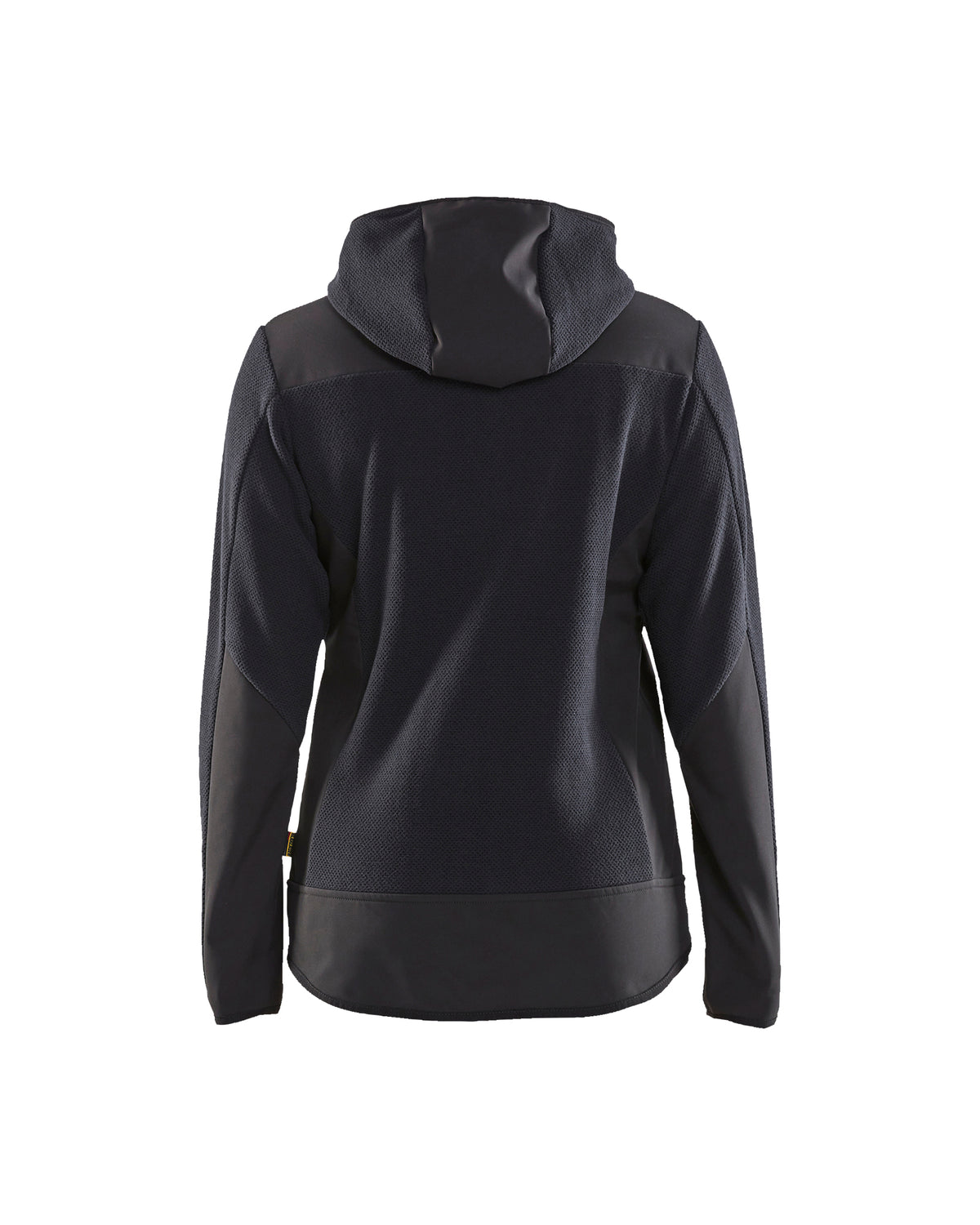 Women's Knitted Fleece Lined Jacket - Dark Grey/Black