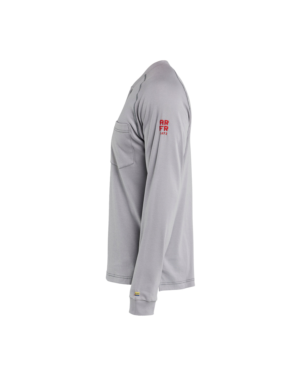 Flame Resistant Henley - Light Grey