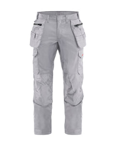 PANTALON UTILITAIRE Extensibles RÉSISTANTE AUX FLAMMES - Gris très clair