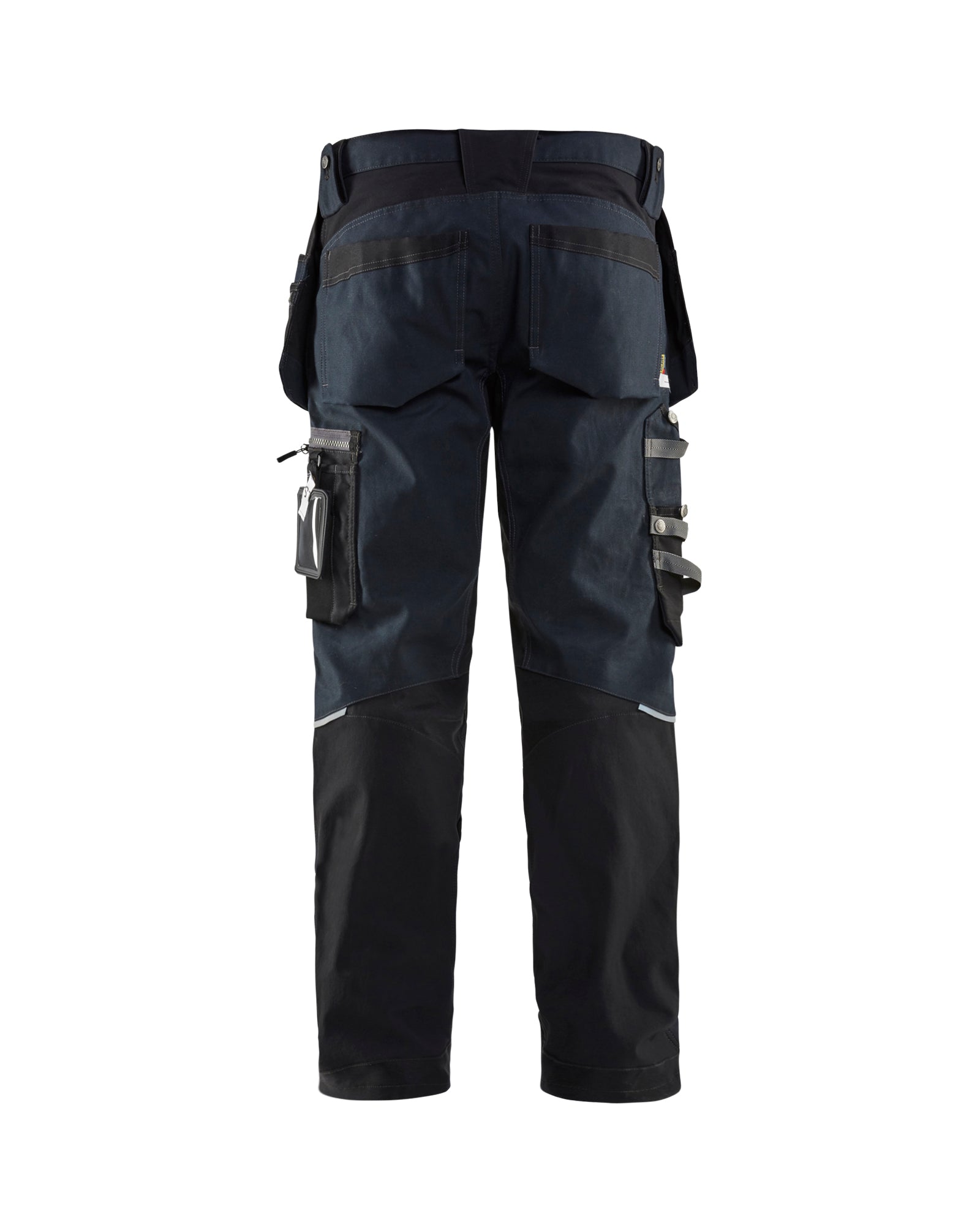 Craftsman trousers with stretch - Dark navy/Black