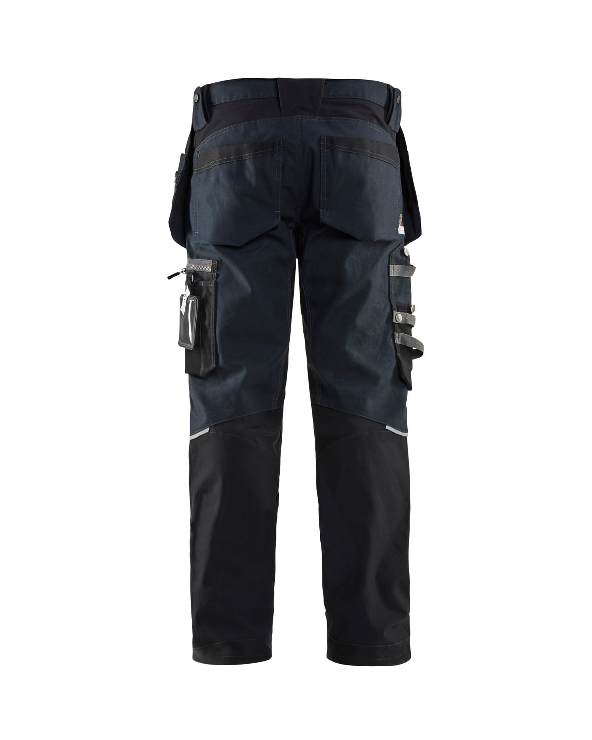 Craftsman trousers with stretch - Dark navy/Black