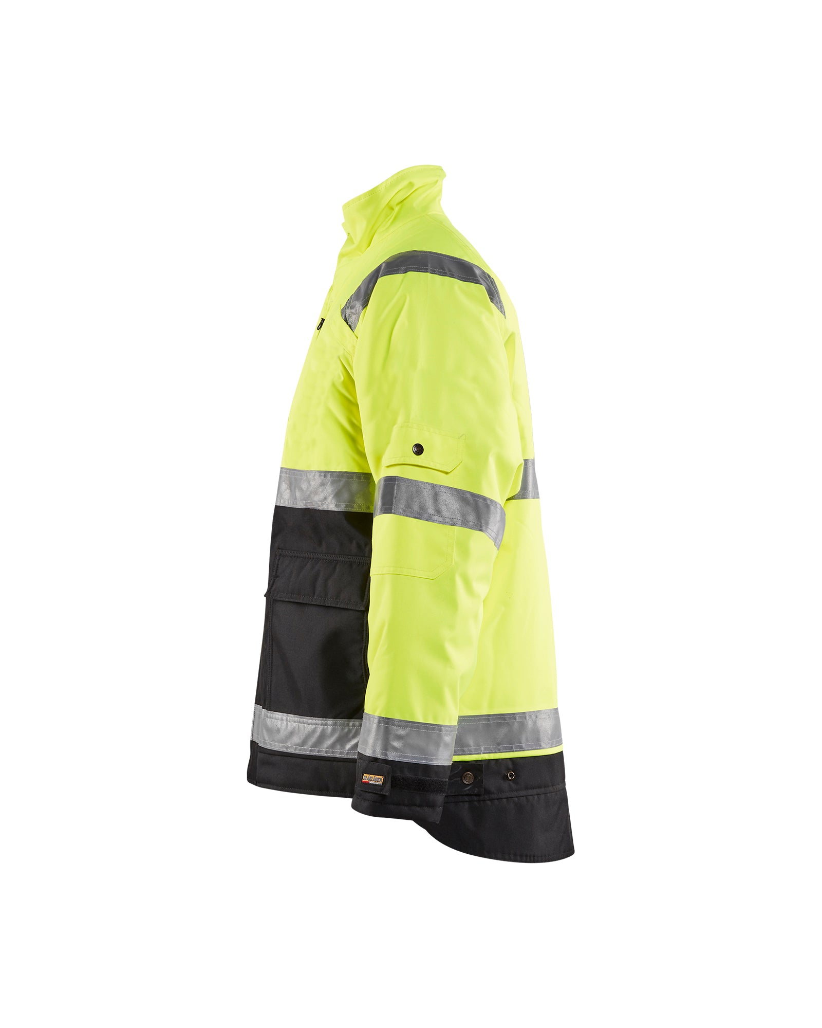HI-VIS WINTER JACKET - Yellow Hi-viz/Black