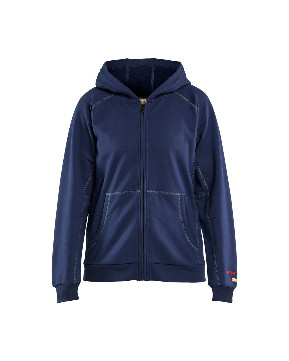 Women's Flame Resistant Full Zip Hoodie - Navy blue