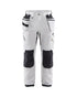 Ripstop Max Pants - White/Dark grey