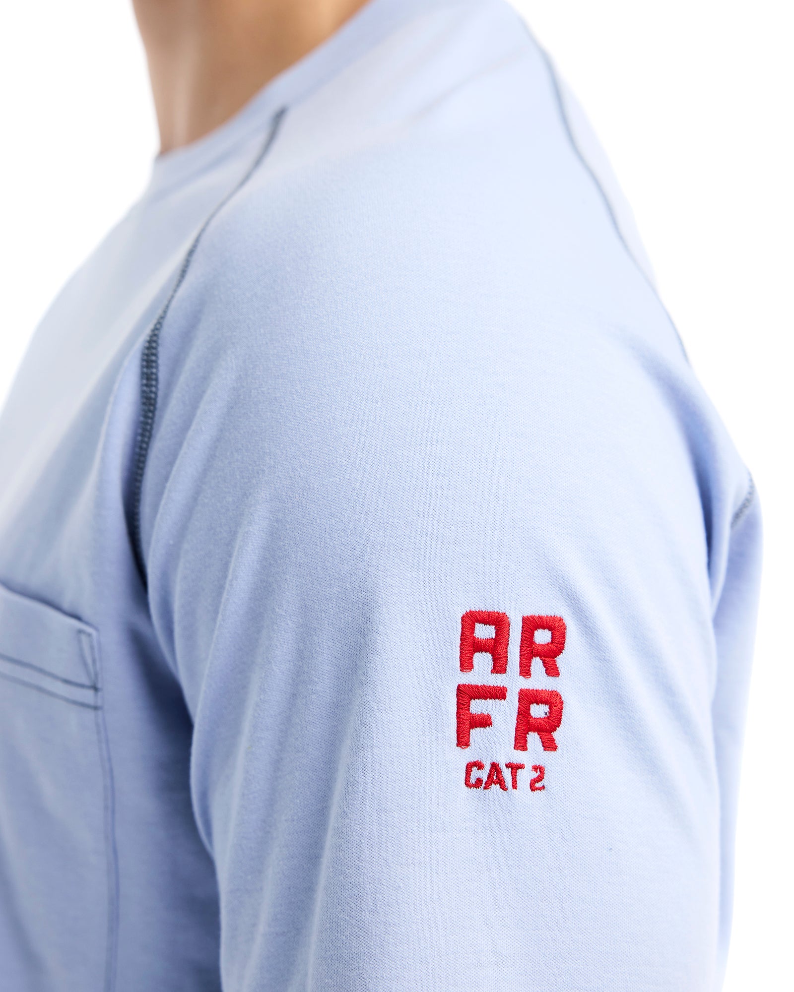 FR Light Long Sleeve T-shirt (9.1cal) - Light blue