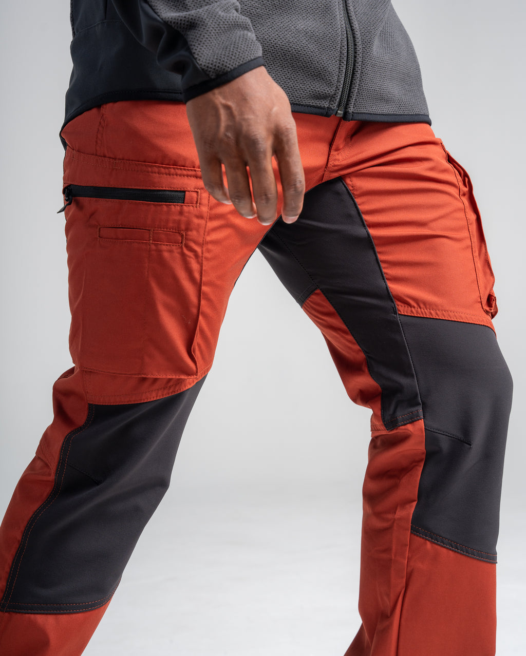 Stratus Lite Stretch Pants - Dark olive green /black