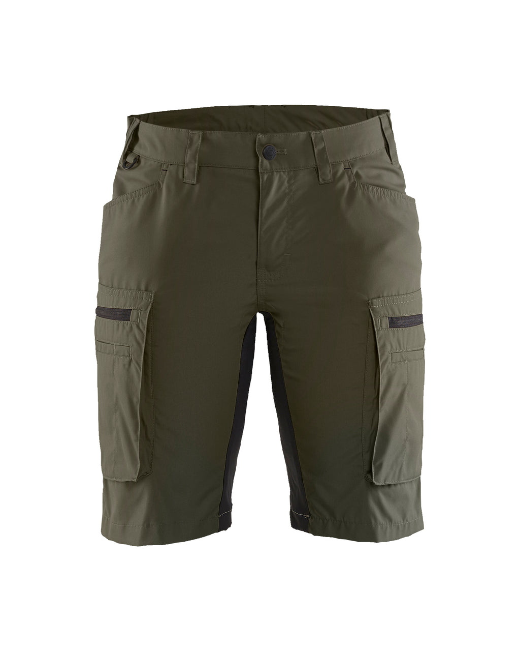 Women's Stratus Lite Stretch Shorts - Dark olive green /black