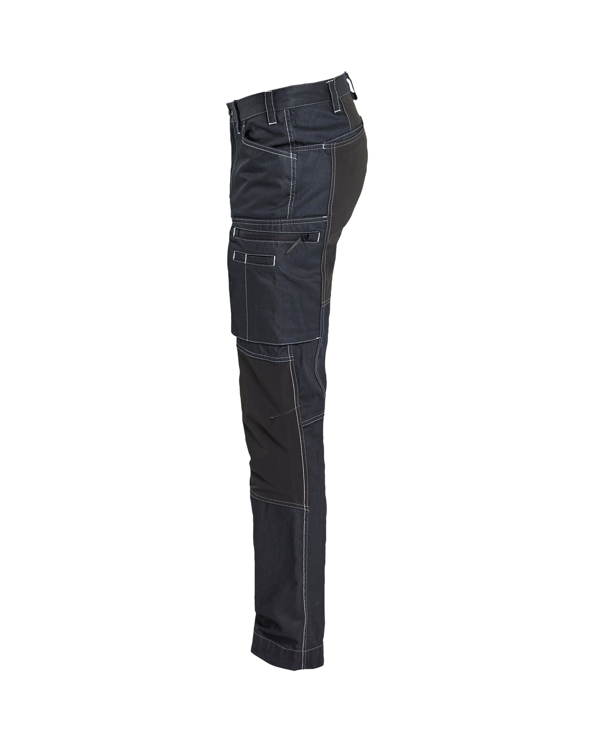 Service Pants with Stretch Cordura Denim - Navy blue/Black
