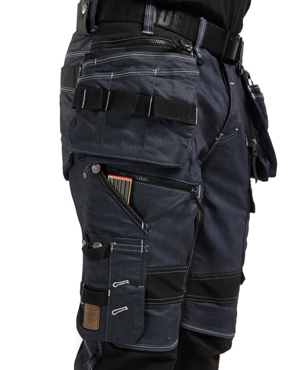 Craftsman trousers stretch X1900 - Navy blue/Black