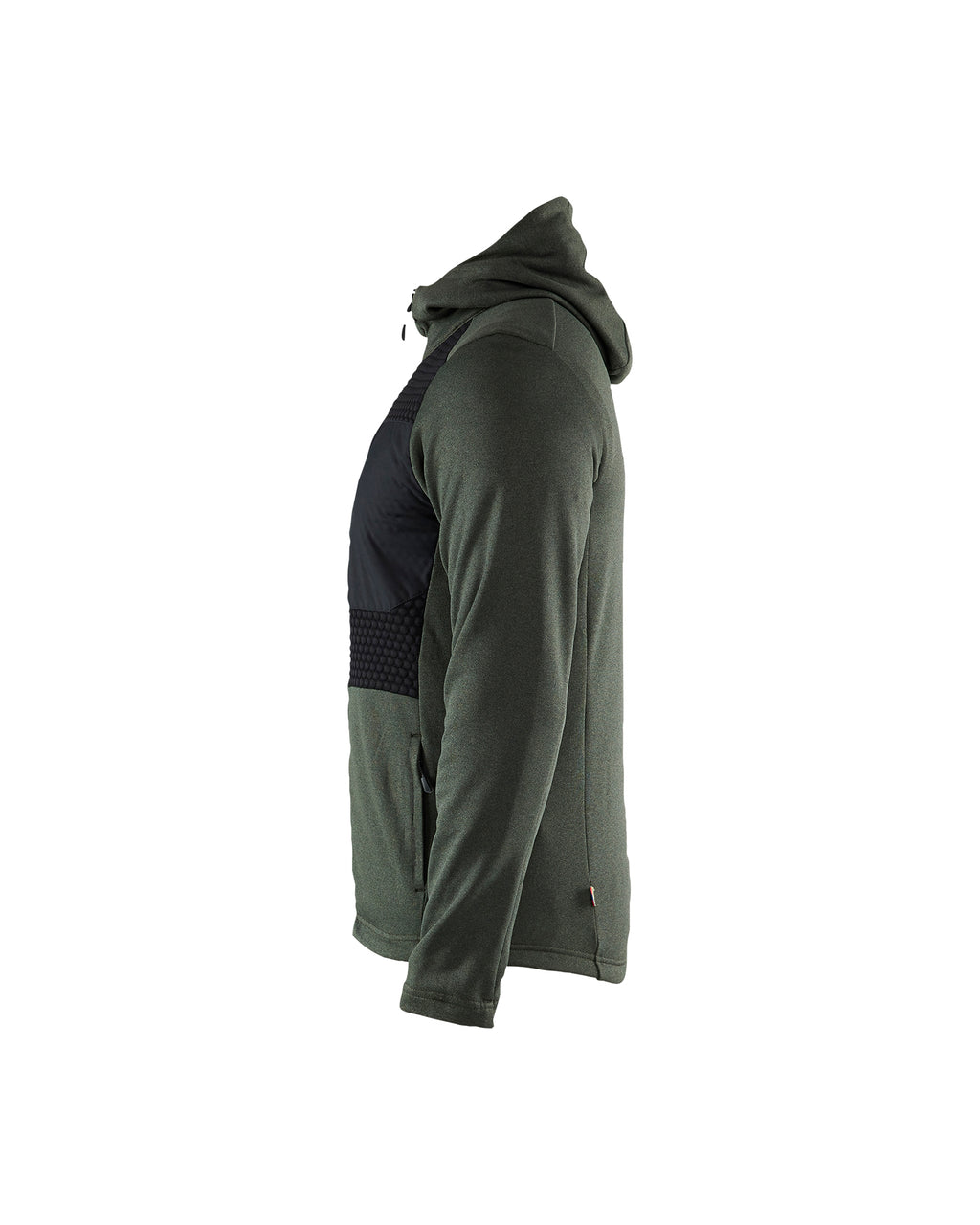 Tech Jacket - With hood - Autumn green/Black