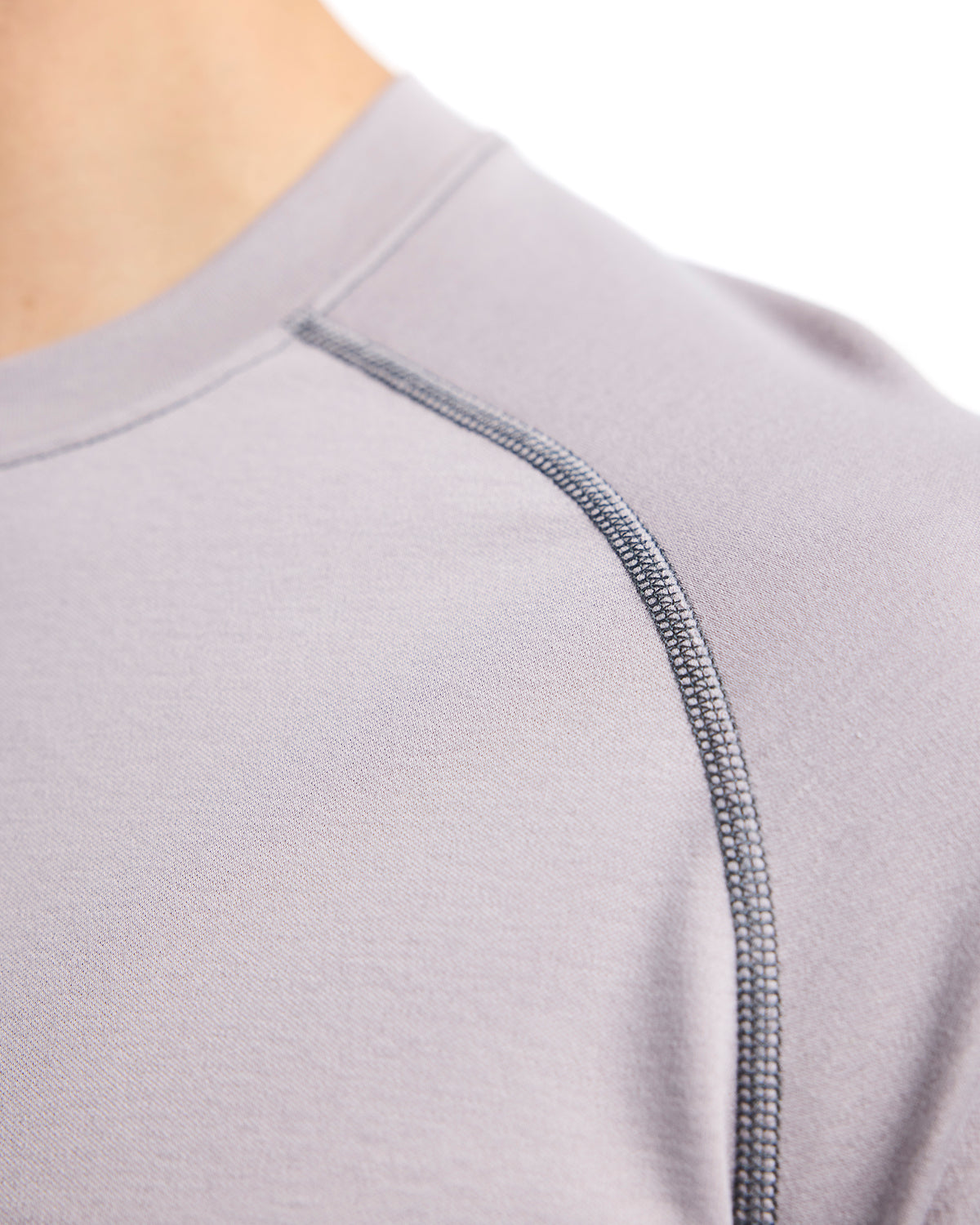 Flame Resistant Long Sleeve T-Shirt - Light grey