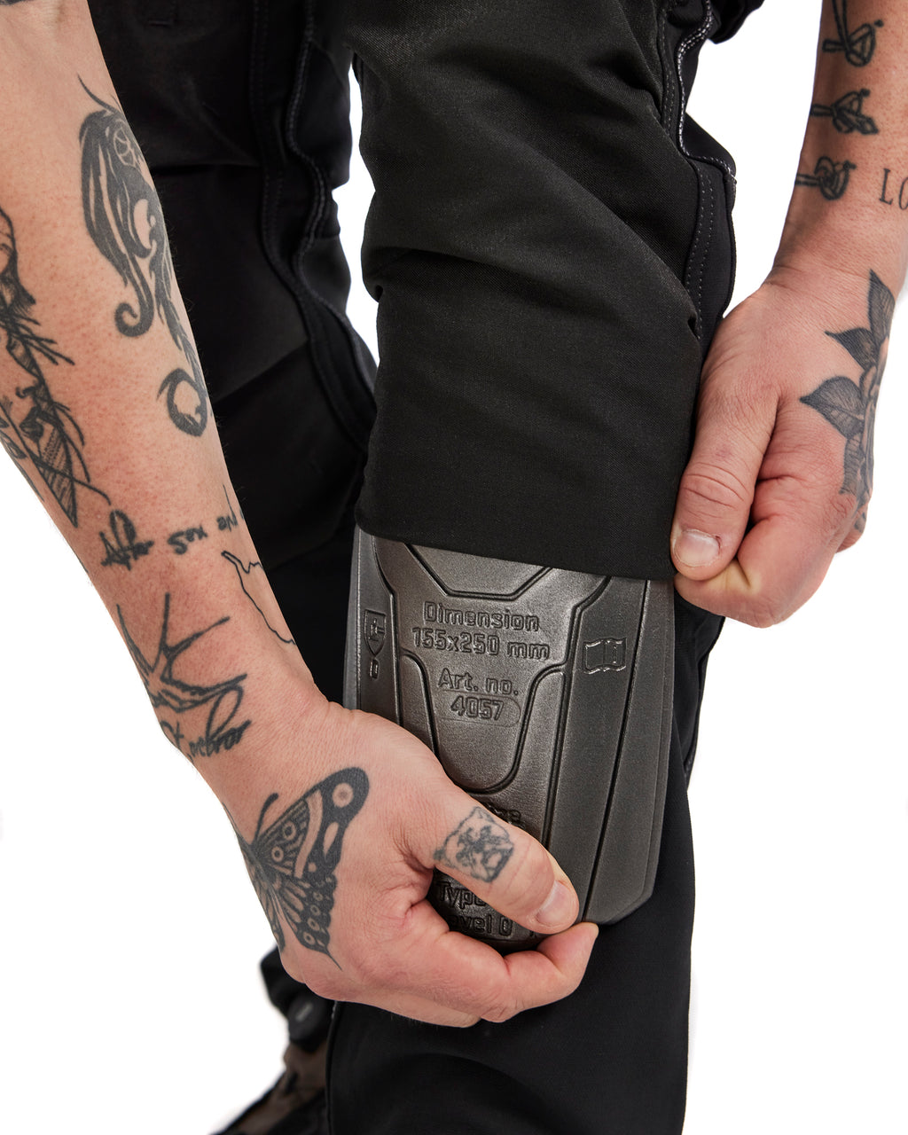 Craftsman trousers 4-way stretch X1900 - Black