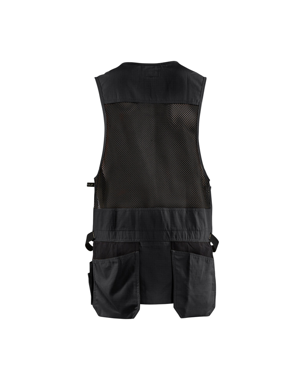 Ripstop Kangaroo Mesh Vest - Black