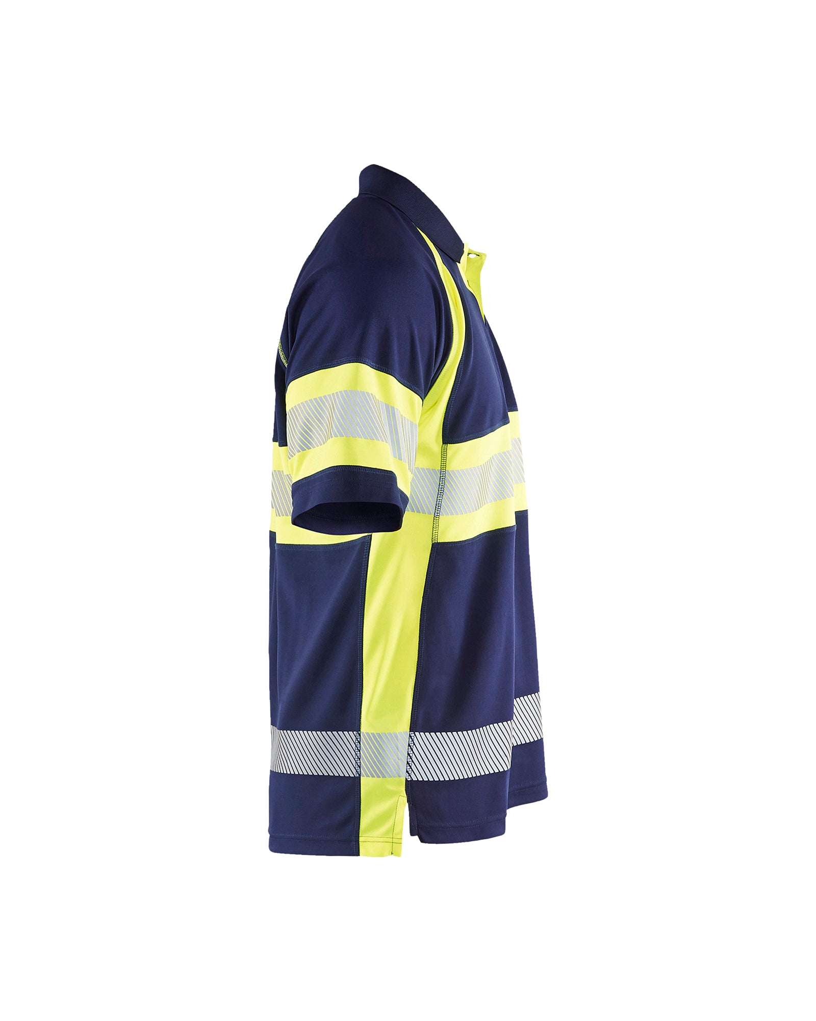 Visibility POLO - Navy blue/Yellow Hi-viz