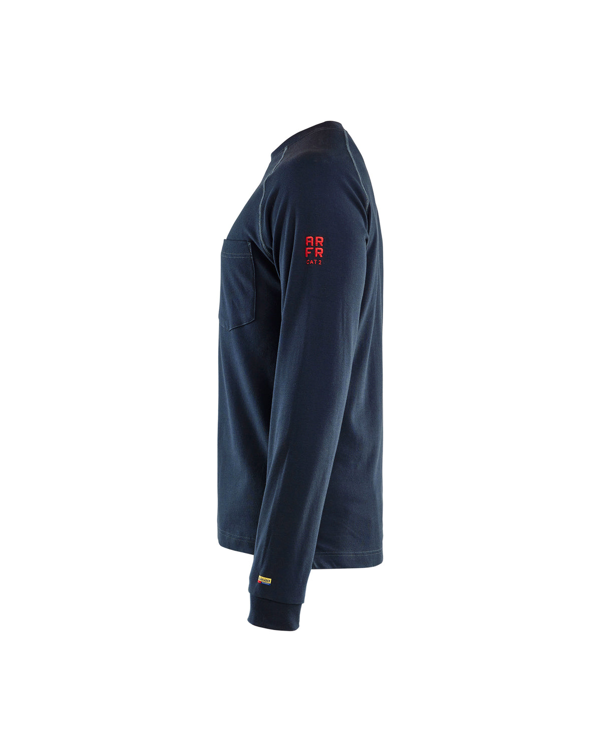 Flame Resistant Long Sleeve T-Shirt - Navy Blue