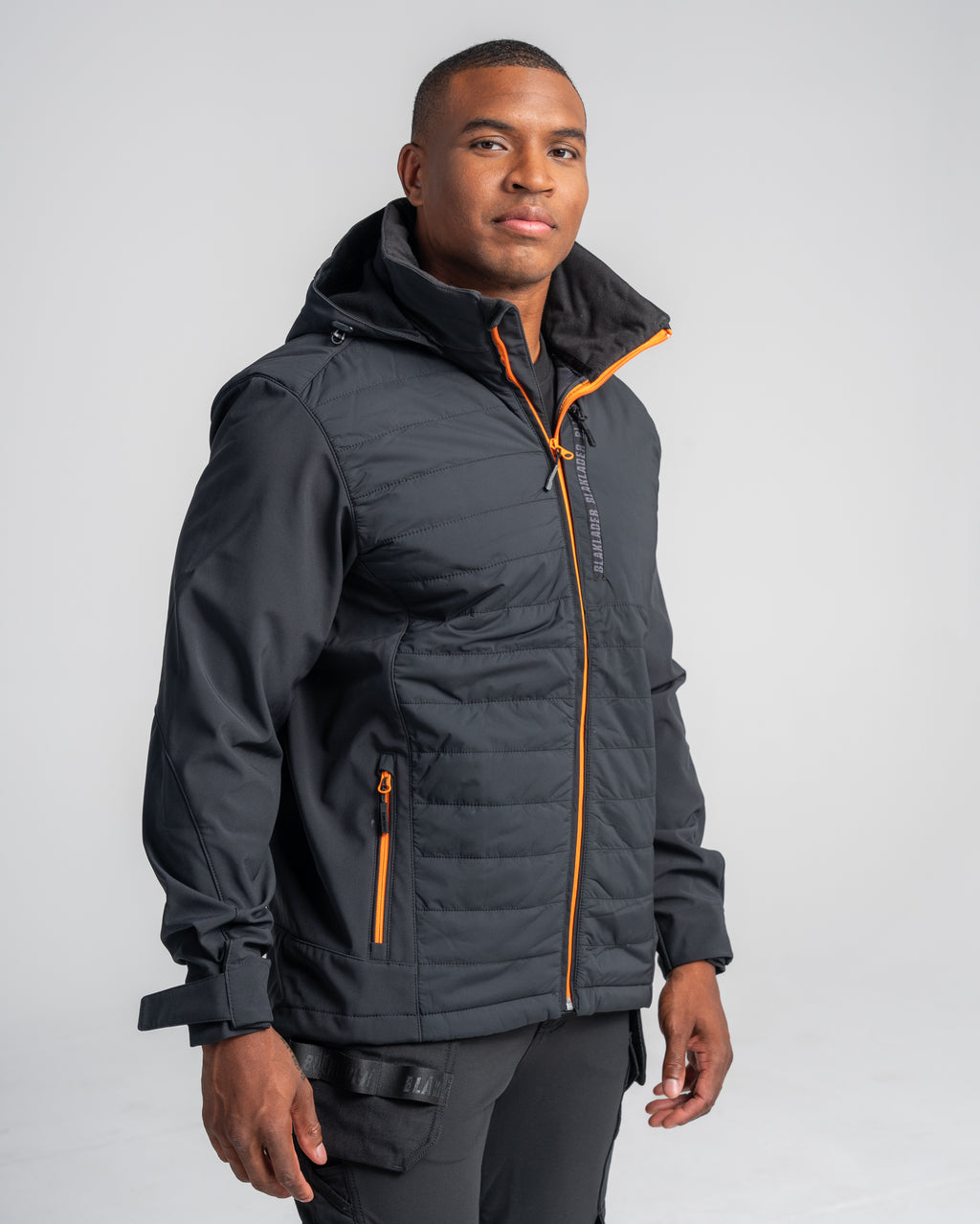 Tahoe Hybrid Jacket - Black/Orange