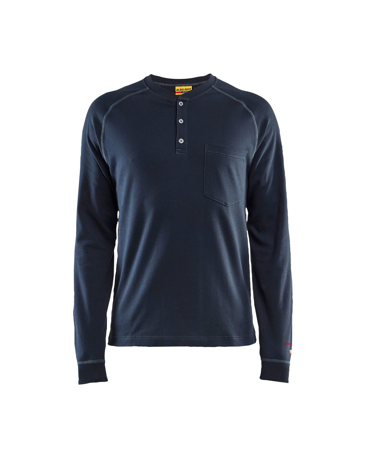 Flame Resistant Henley - Navy blue