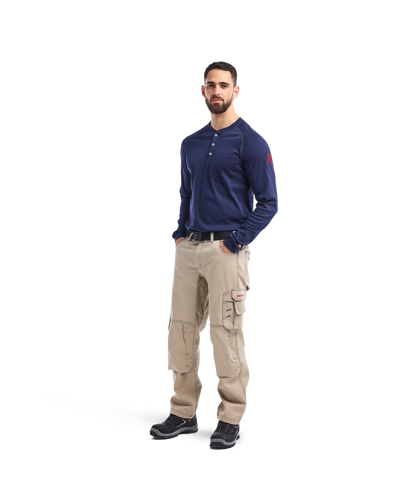 FR Light Henley (9.1cal) - Navy blue